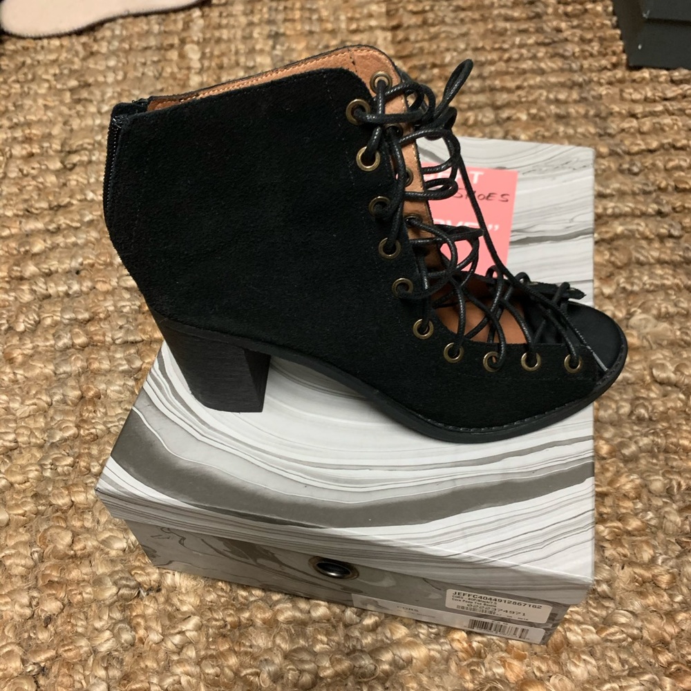 Jeffrey Campbell CORS Peep Toe Bootie